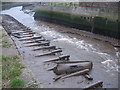 Low water on the River Ellen