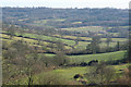 Clayhidon: view from Half Moon car park