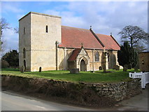SE8934 : St. Oswald's Church, Hotham by Stephen Horncastle