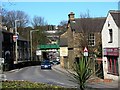 Railway Bridge crossing over Sheffield Road in Dronfield.