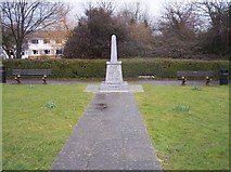 SO8916 : Brockworth and Witcombe War Memorial by Bob Embleton