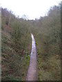 Disused rail track near Knowle