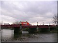 NS6162 : Dalmarnock Bridge plus B&Q Van by Chris Upson