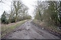 The old main road near Manton Lodge