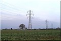Pylons near Rochford