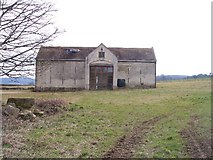 SO8411 : Threshing Barn by Pudgwell Cottage by Bob Embleton