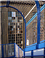 Bulverhythe, West St Leonards, Bridge Way. The Footbridge over the railway to the beach. March 2006.