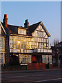 Half timbered house on the Gloucester Road (A38)