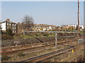 Railway at Acton, with York Road beyond