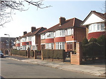 TQ2081 : Friary Road, Acton, eastern end by David Hawgood