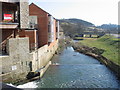 River and converted mill, Pymore