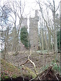 NO4956 : Finavon Castle Ruin by Alan Thomson