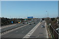 Looking West along the M27 at Cosham.