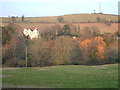 View across the Dawlish Water valley