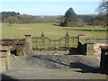 Cuerden Park as seen from Cuerden Hall