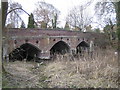 River Gade and the A4146 road bridge at Water End