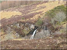 NG3938 : Waterfall on the Duagrich Burn by John Allan