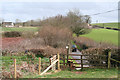 Tolland: start of footpath near Handy Cross