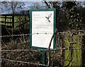 Nature reserve sign