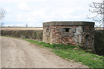 SK8415 : Pill Box on Teigh Lane by Kate Jewell