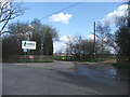 Entrance to Methley quarry.