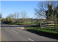 Road junction near Hullavington