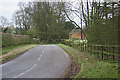 Road near Popham Court Farm