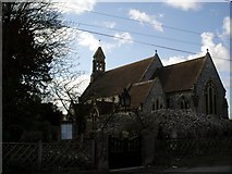 SU1530 : St Andrew's church, Laverstock by Peter Jordan