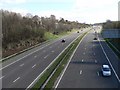 M1 Motorway at Birdwell - view south