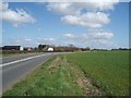 A533 west of Dones Green, Field Farm on left