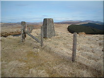 NT0217 : Clyde Law trig point by Chris Wimbush