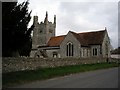 SU4341 : All Saint's Church, Barton Stacey by Peter Jordan