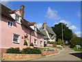 Cottages in Kersey, Suffolk