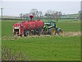 Tractor and tanker trailer, Fishburn