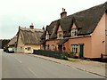 Thatched cottages at Lamb Corner, Essex