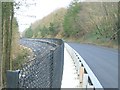 Road improvement on A483 south of the Sugar Loaf