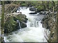 Waterfalls on river Irfon