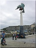 SX4853 : Barbican Prawn, Plymouth by Penny Mayes