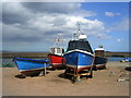 Boats at Boddam Harbour