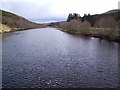 Looking down the River Oykel