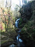 SH7040 : Afon Cynfal Waterfall by Barry Hunter