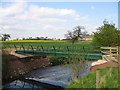 SP0861 : New footbridge at Lower Spernall Farm by David Stowell