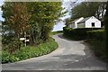 Cottages at a Road Junction by Little Tregadles