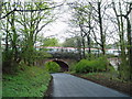 Bridge over Black Dene on the East Coast main line, near Plawsworth, County Durham, 1st May 2006