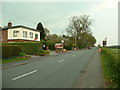 B5152 Road at Delamere village