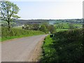 Steep downwards hill