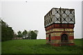 TF0753 : Disused water tower by Richard Croft