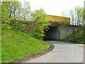 Road underpass under the A177