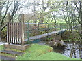 Footbridge over Afon Lliw