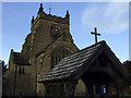 Rossett Church and lych gate